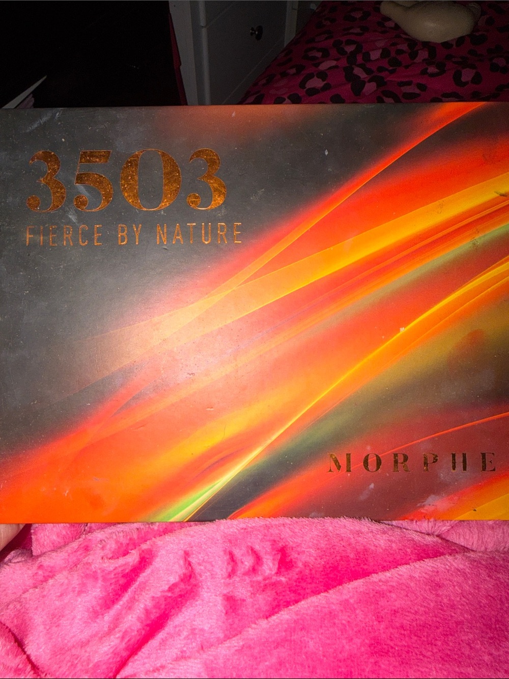 Morphe Bold Flame Gradient Poster — Orange & Red Accents